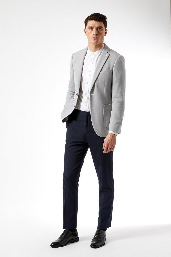 Light grey blazer outfit on sale mens